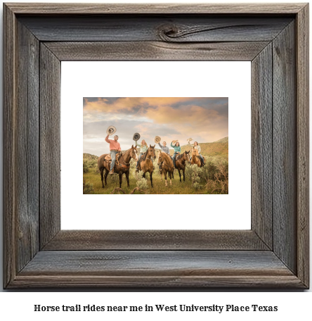 horse trail rides near me in West University Place, Texas